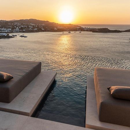 The Skyvilla Mykonos - A Landmark Property With Breathtaking Views Of The Psarou Bay Mykonos Town Exteriér fotografie