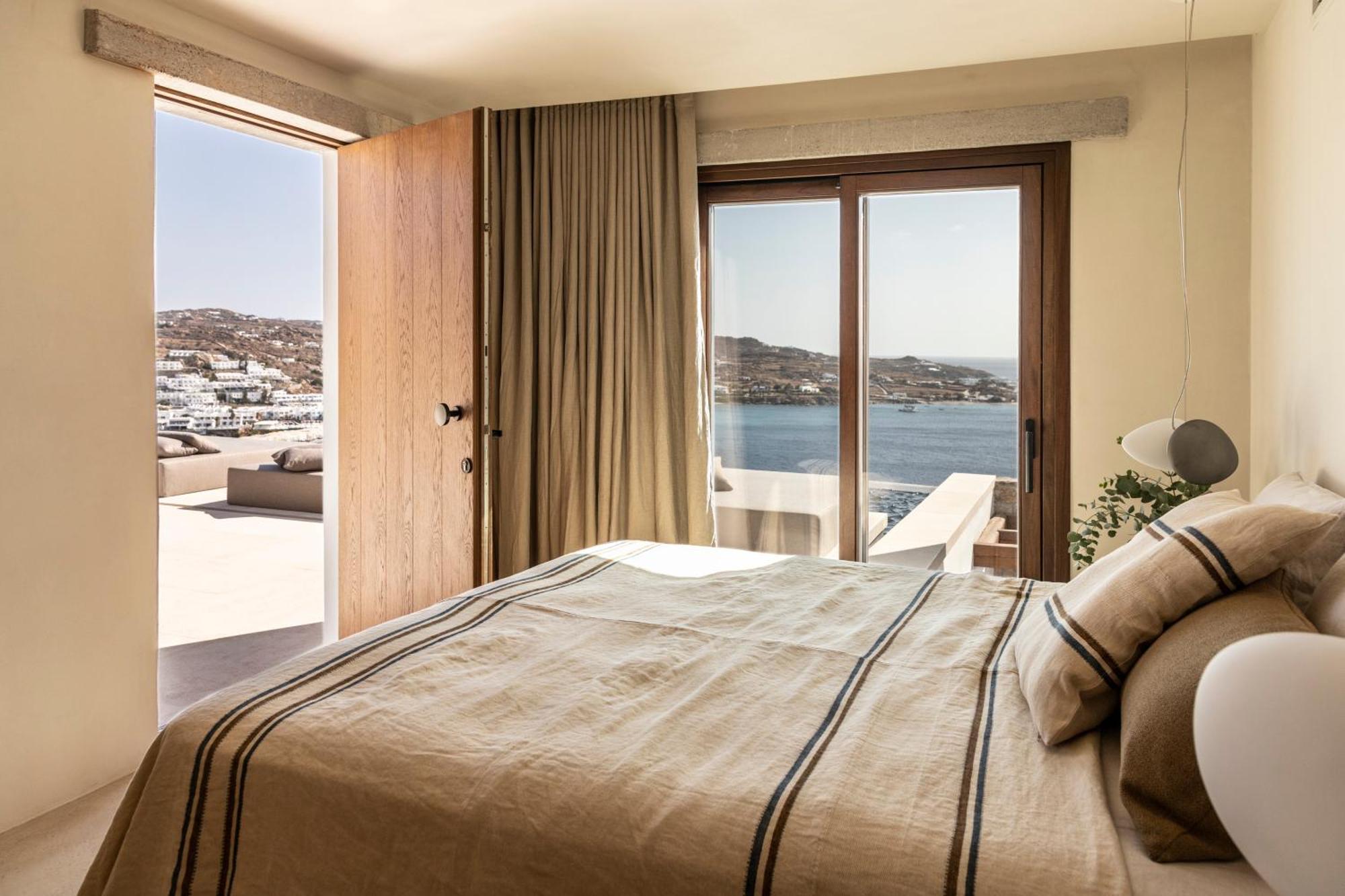 The Skyvilla Mykonos - A Landmark Property With Breathtaking Views Of The Psarou Bay Mykonos Town Exteriér fotografie